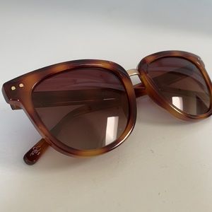 Brown Tortoiseshell Polarized Cole Haan Sunglasses
